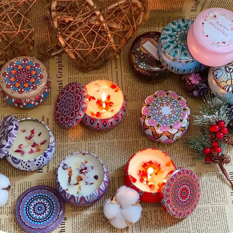 Scented Candle Gift Set - 4pcs-Anastasi Gifts
