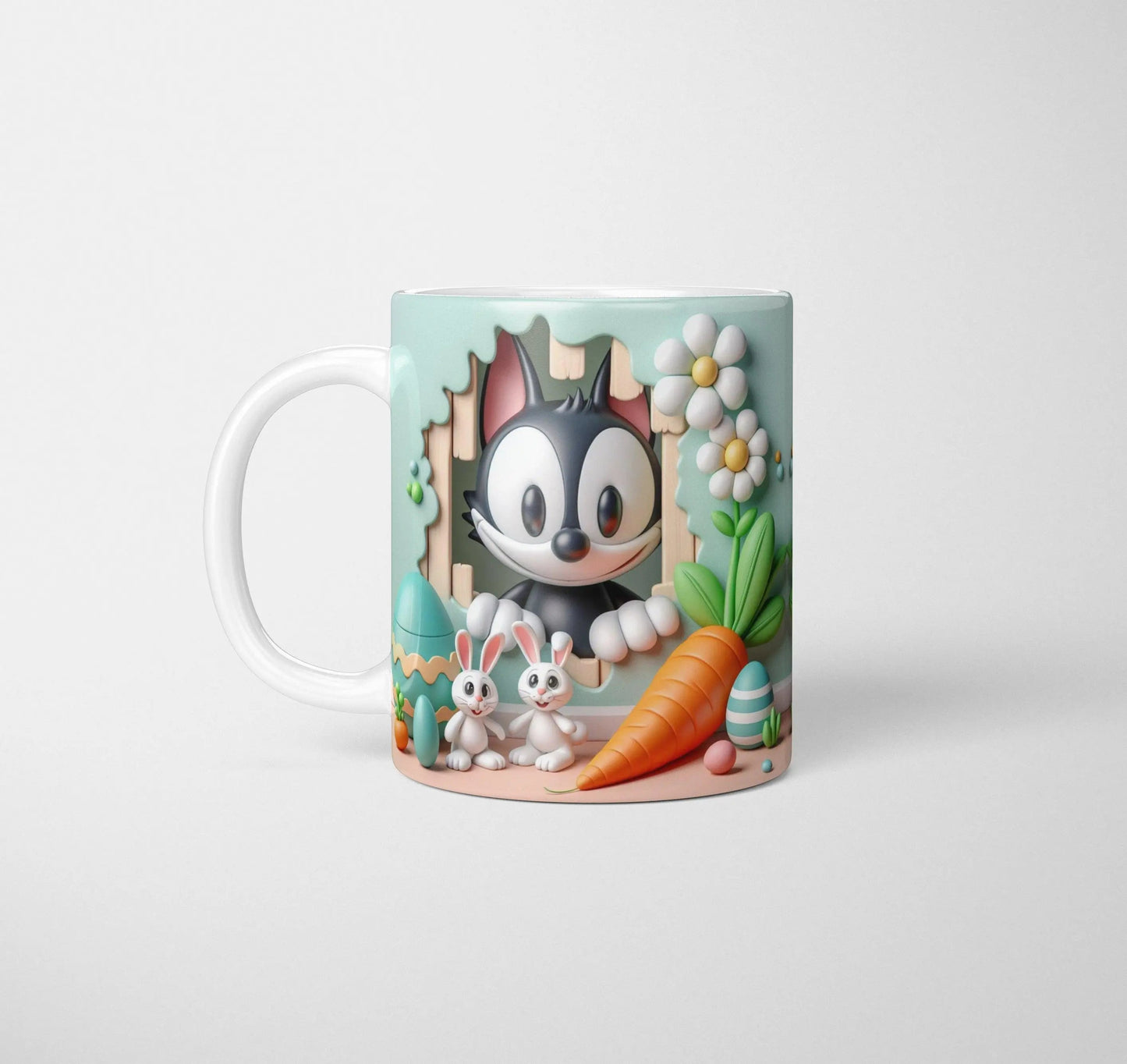 Felix the Cat - Easter Mug-Anastasi Gifts