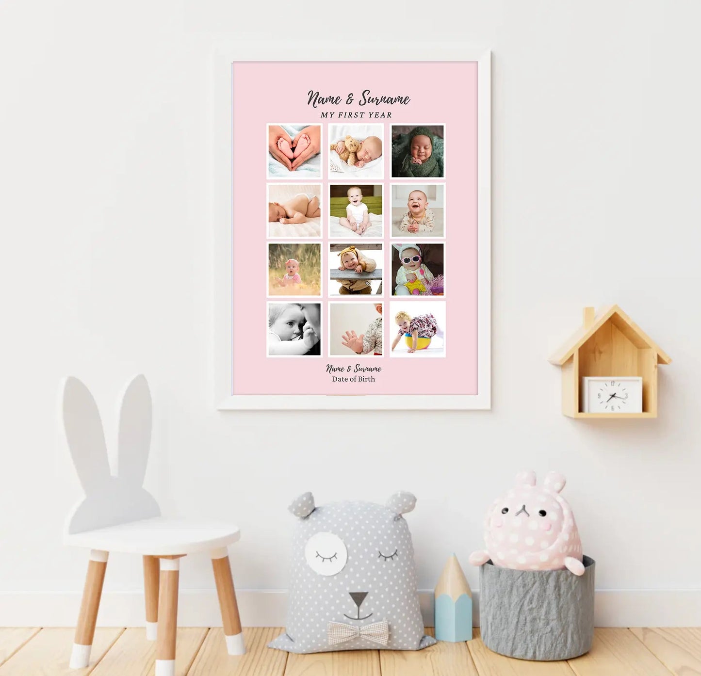 My First Year - Frame-Anastasi Gifts