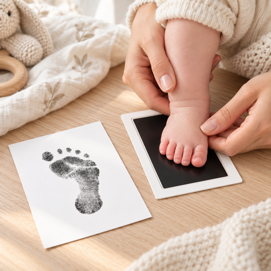 No-Contact Newborn Hand & Footprint Keepsake Kit