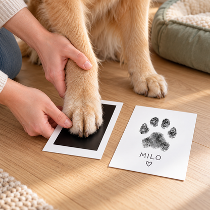 No-Contact Pet Paw Print Kit – Dogs & Cats