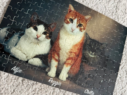 Custom Pet Photo Puzzle-Anastasi Gifts