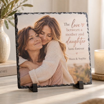 Personalised Sentimental Photo & Message Slate