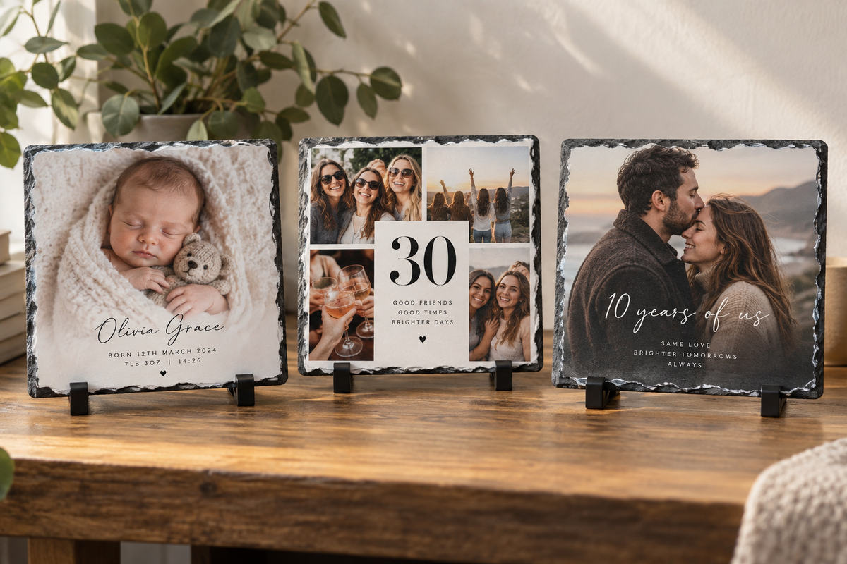 Personalised Photo & Collage Slate