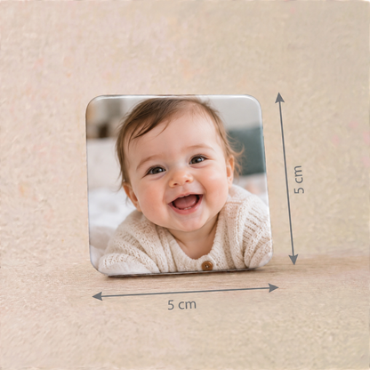 Personalised Baby's First-Year Photo Magnet Set