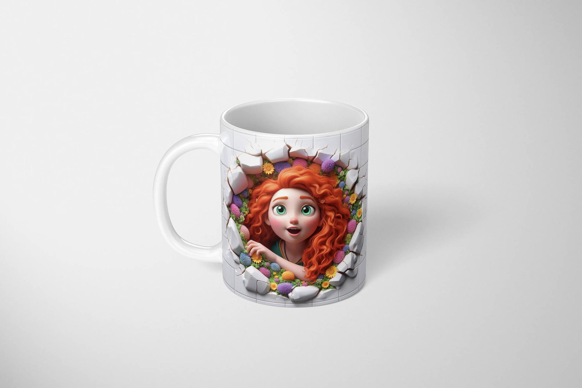 Merida (Brave) - Ceramic Mugs - Vibrant 3D Printed-Anastasi Gifts