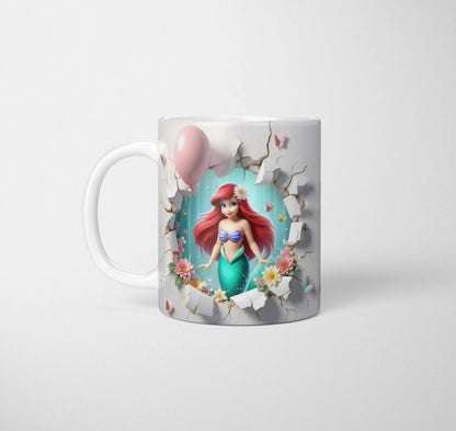 Ariel - Birthday Themed Mug-Anastasi Gifts