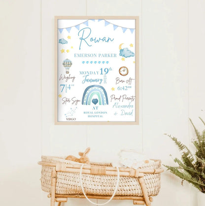 New Baby Arrival - Framed-Anastasi Gifts