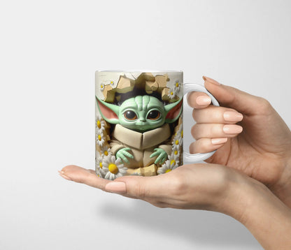 Baby Yoda - Star Wars - Mug-Anastasi Gifts