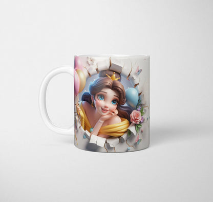 Belle - Birthday Themed Mug-Anastasi Gifts
