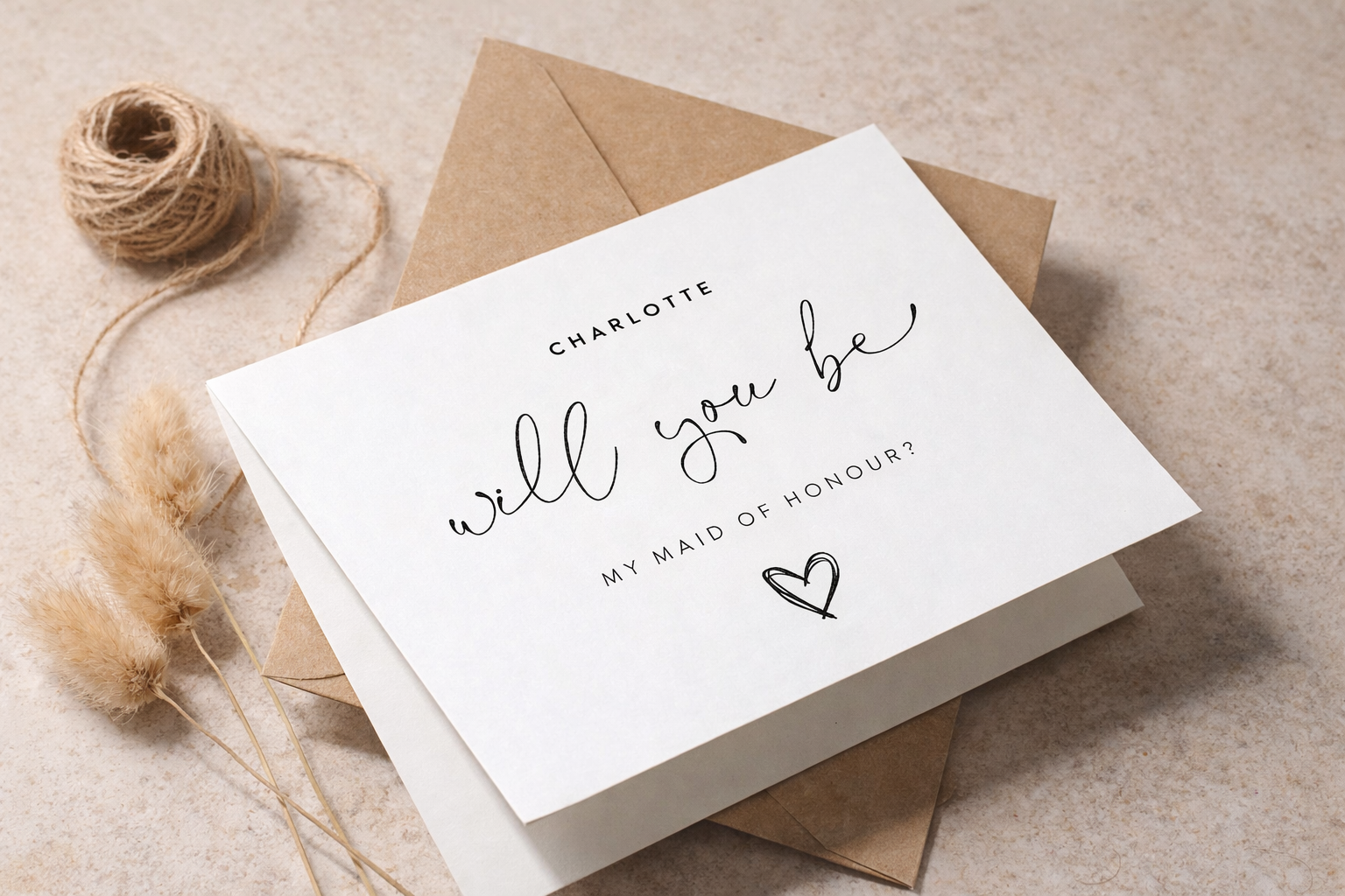 Personalised Bridesmaid Proposal Cards-Anastasi Gifts