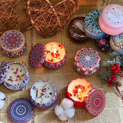 Scented Candle Gift Set - 4pcs-Anastasi Gifts