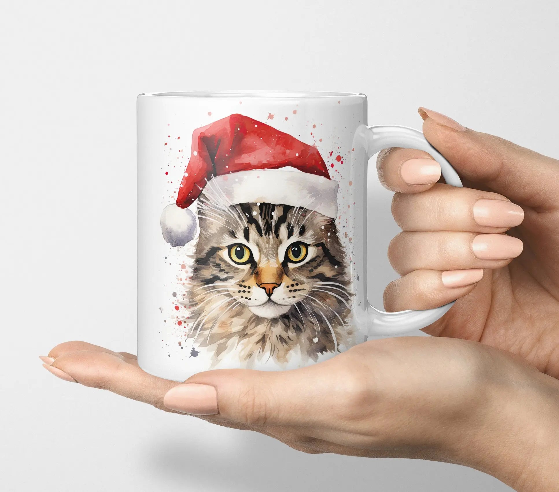 Christmas Cat Mugs - Various Breeds-Anastasi Gifts