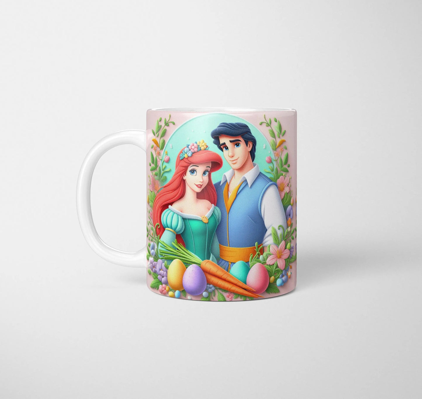 Ariel and Prince Eric - Easter Mug-Anastasi Gifts