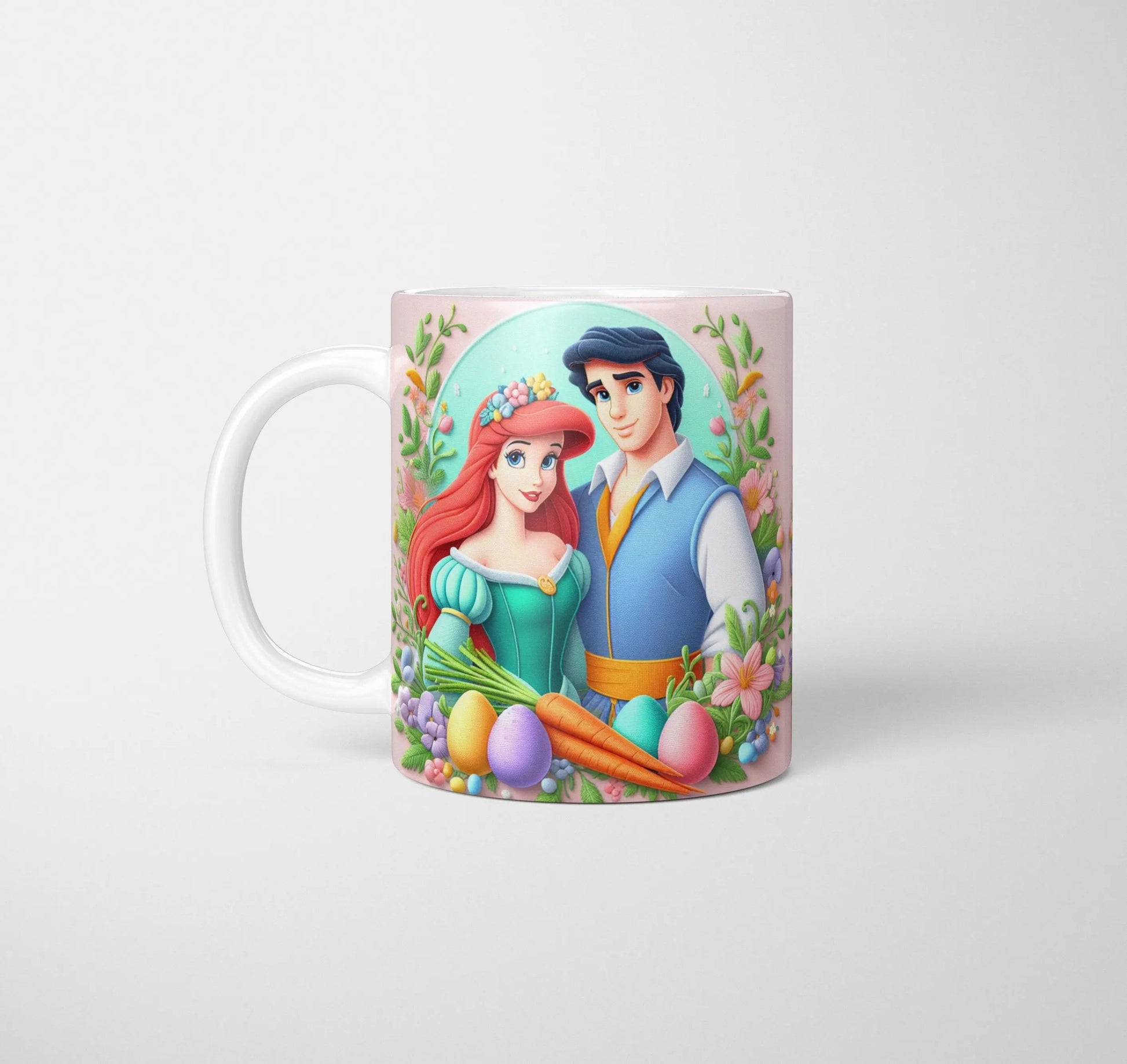 Ariel and Prince Eric - Easter Mug-Anastasi Gifts