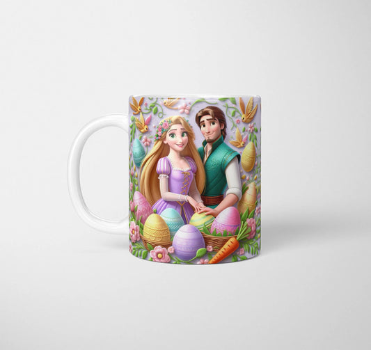 Rapunzel and Flynn - Easter Mug-Anastasi Gifts
