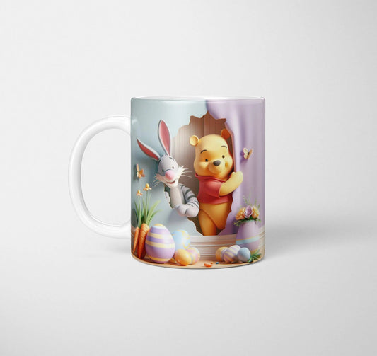 Winnie the Pooh and Tigger - Easter Mug-Anastasi Gifts