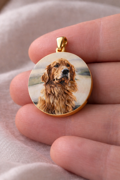 3D Photo Pendant Necklace-Anastasi Gifts