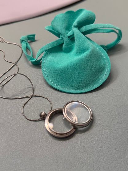 Personalized Pet Keepsake Pendant – Photo & Hair/Ash Capsule-Anastasi Gifts