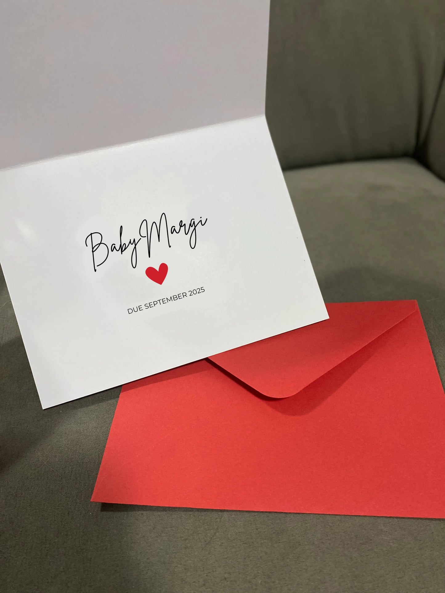 Pregnancy Announcement Card-Anastasi Gifts