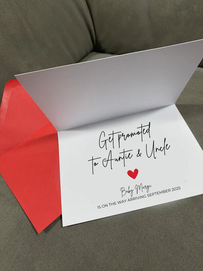 Pregnancy Announcement Card-Anastasi Gifts