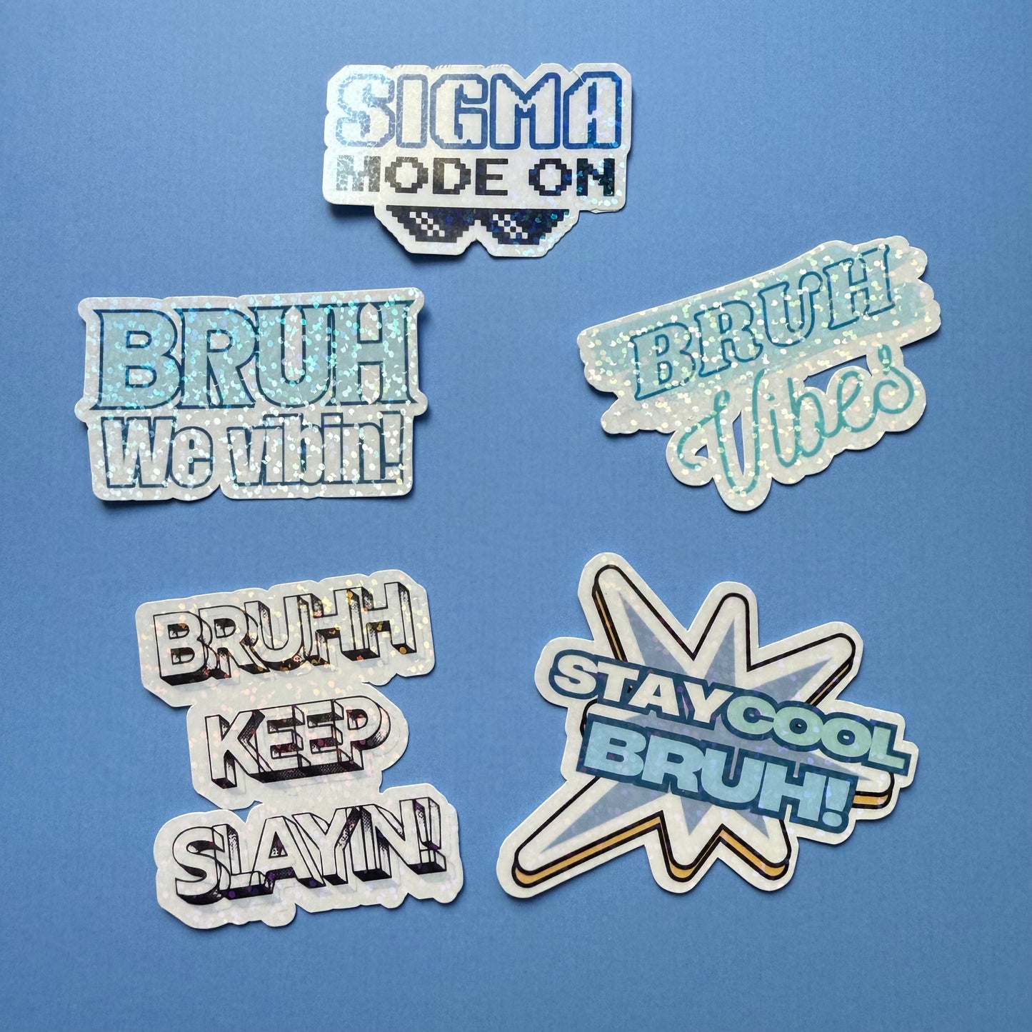 Holographic Waterproof Sticker Bundles-Anastasi Gifts