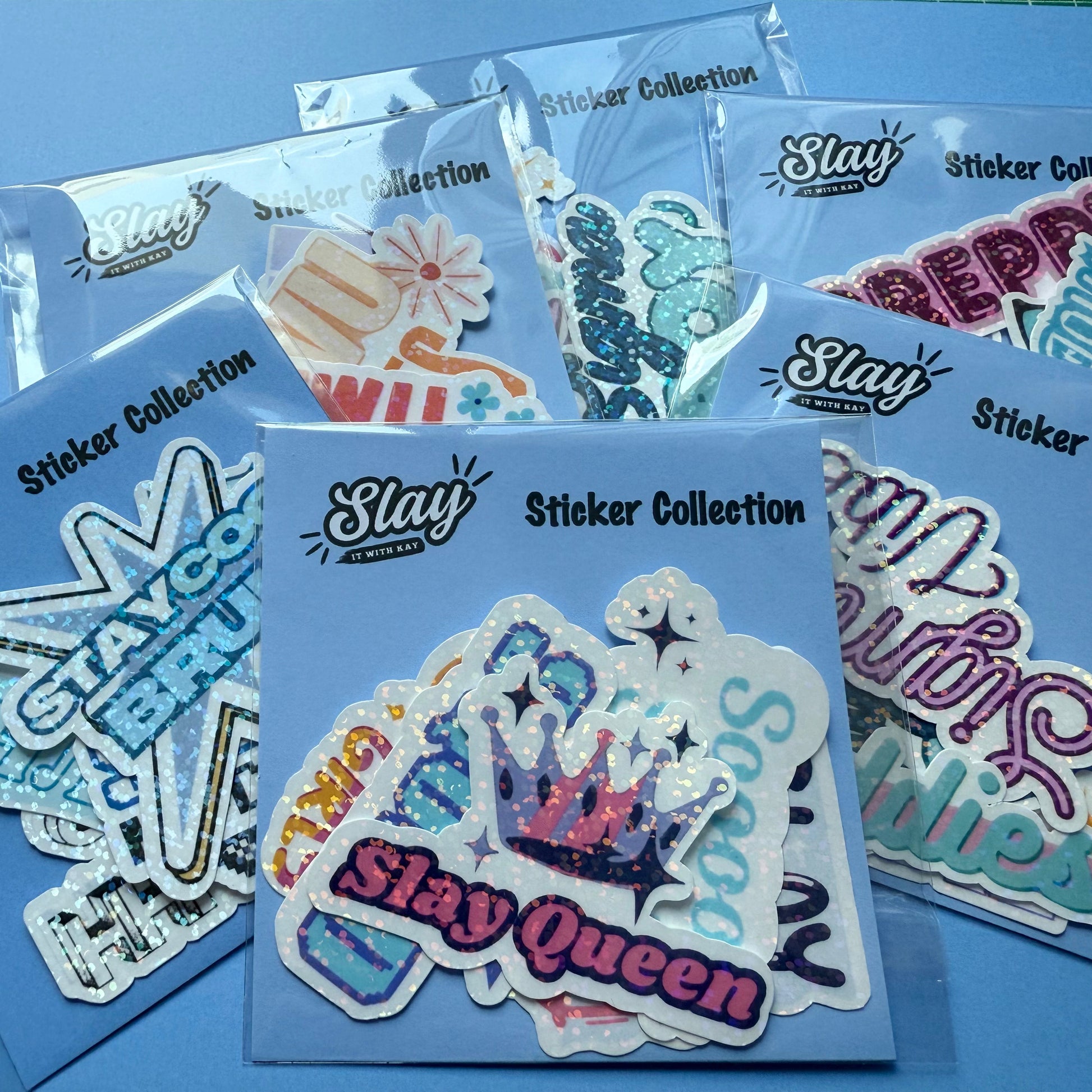 Holographic Waterproof Sticker Bundles-Anastasi Gifts