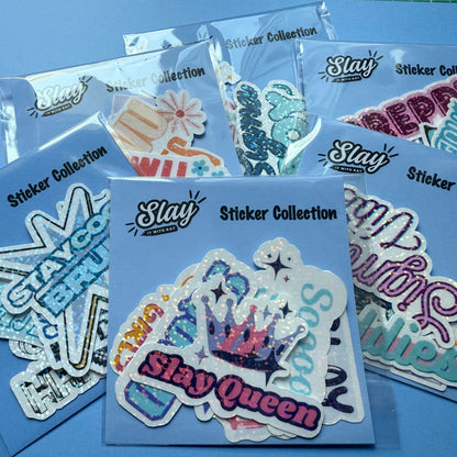 Holographic Waterproof Sticker Bundles-Anastasi Gifts