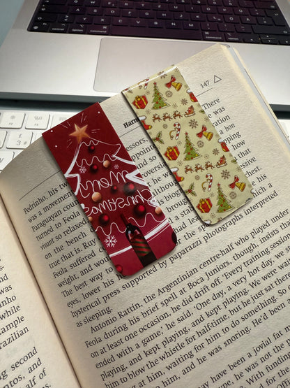 Set of 2 Magnetic Bookmarks Page Markers for Books & Planners-Anastasi Gifts