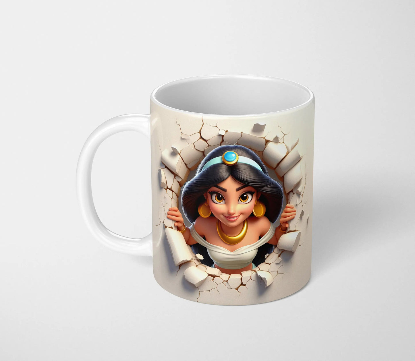 Jasmine - Aladdin - Mug-Anastasi Gifts