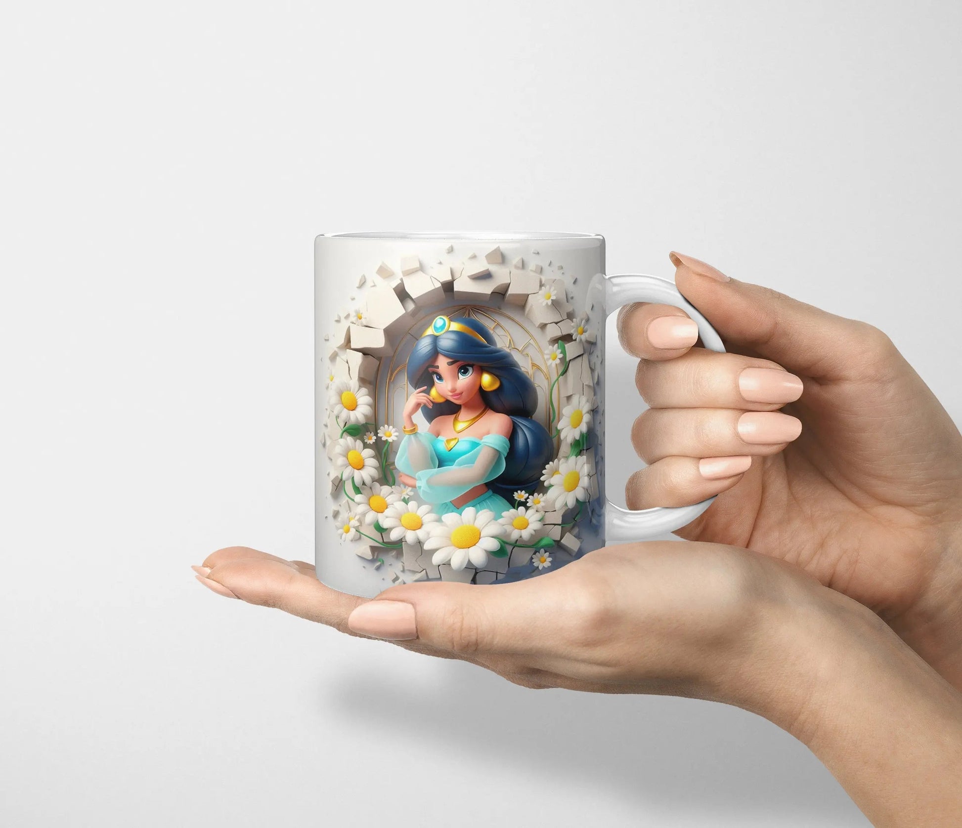 Jasmine - Aladdin - Mug-Anastasi Gifts