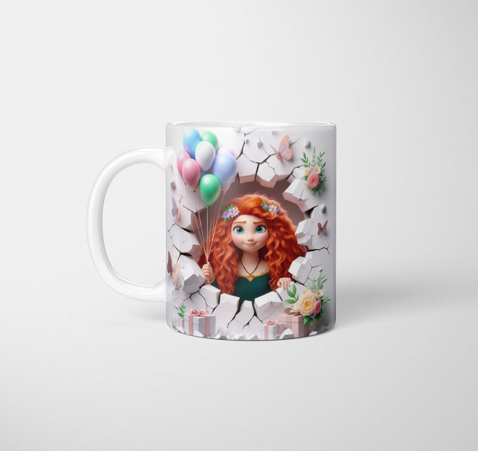 Merida - Birthday Themed Mug-Anastasi Gifts