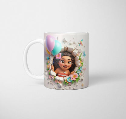 Moana - Birthday Themed Mug-Anastasi Gifts