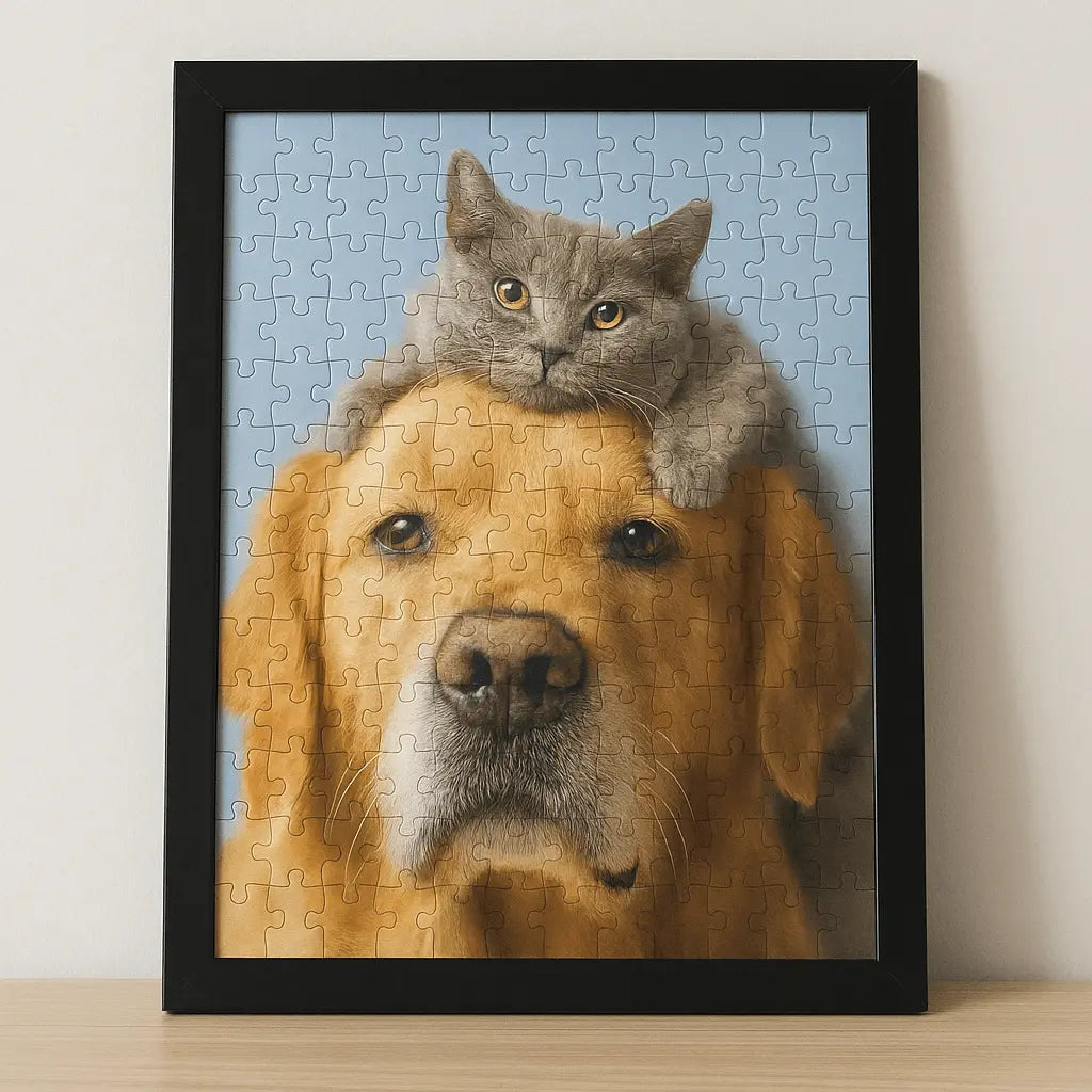 Custom Pet Photo Puzzle-Anastasi Gifts