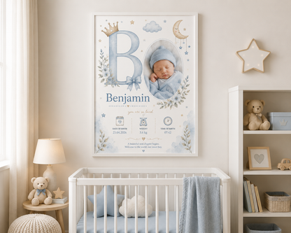 New Baby Arrival - Framed