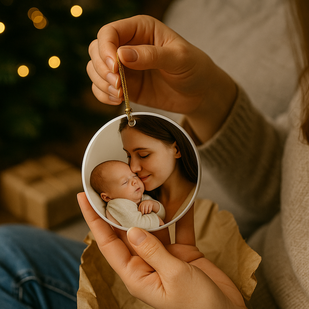 Photo Christmas Ornament-Anastasi Gifts