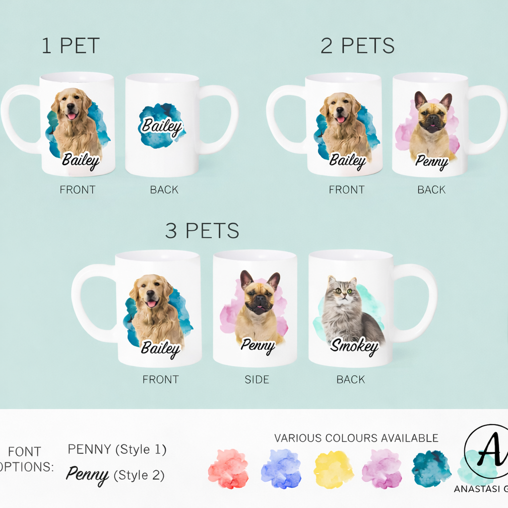 Personalised Pet Mug-Anastasi Gifts