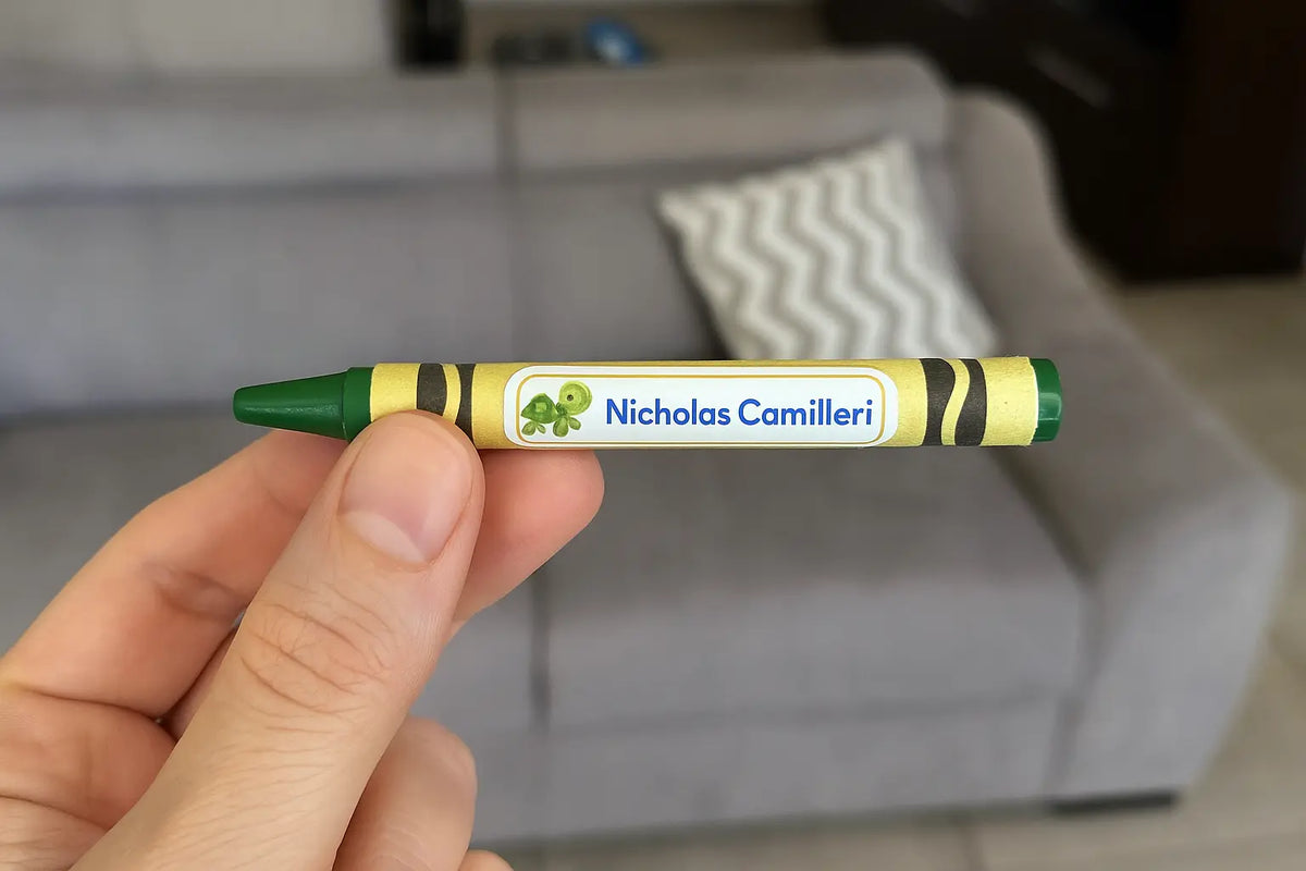 Personalised Name Stickers for School – Stationery & Book Labels | Back to School Malta