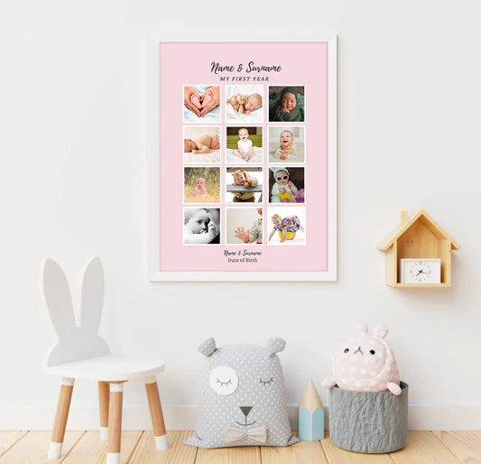 My First Year - Frame-Anastasi Gifts