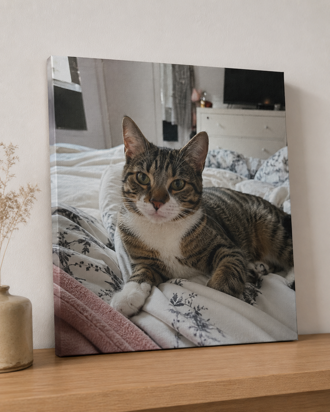 Pet Photo Canvas Print – 30x40cm