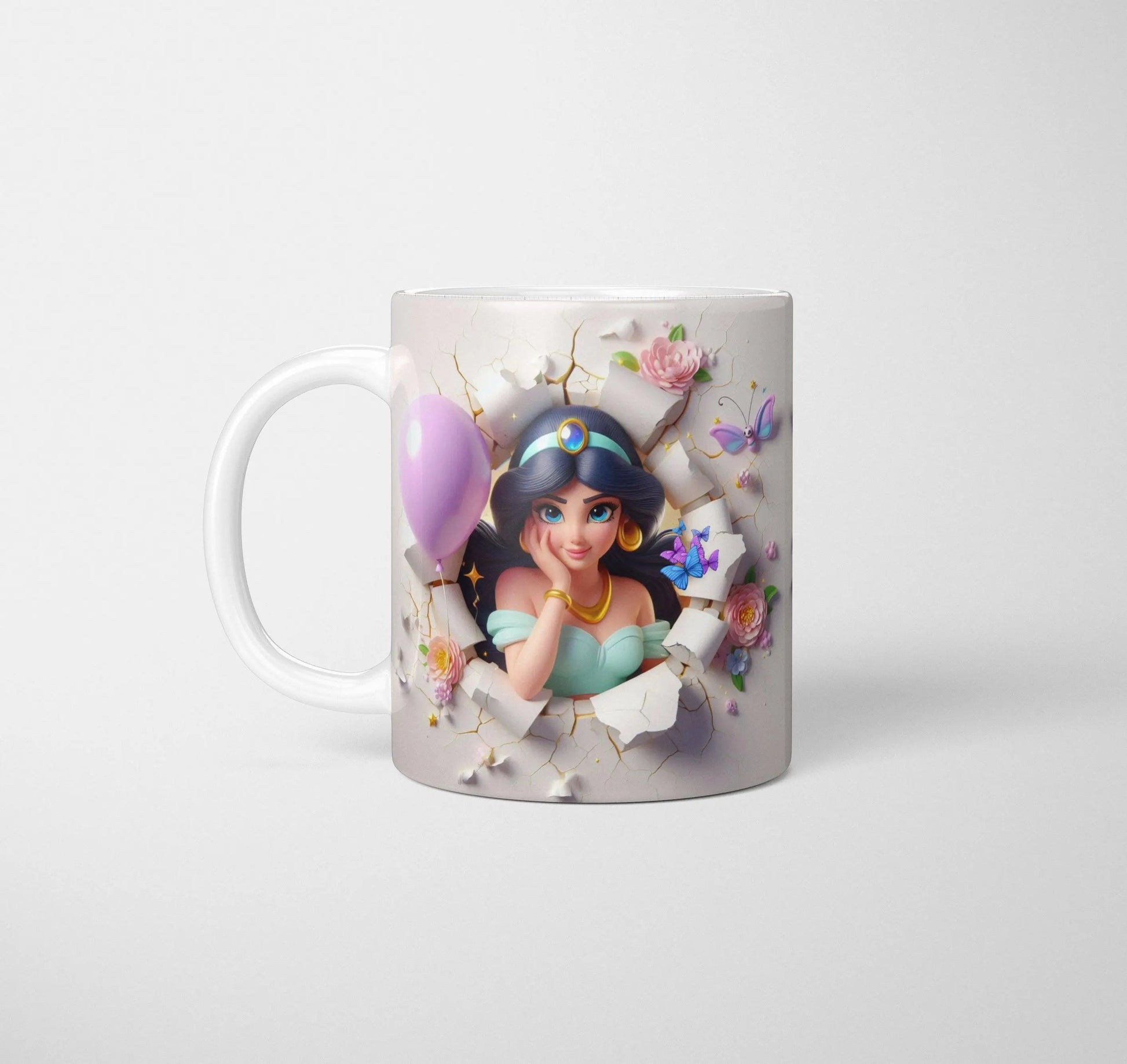 Princess Jasmine - Birthday Themed Mug-Anastasi Gifts