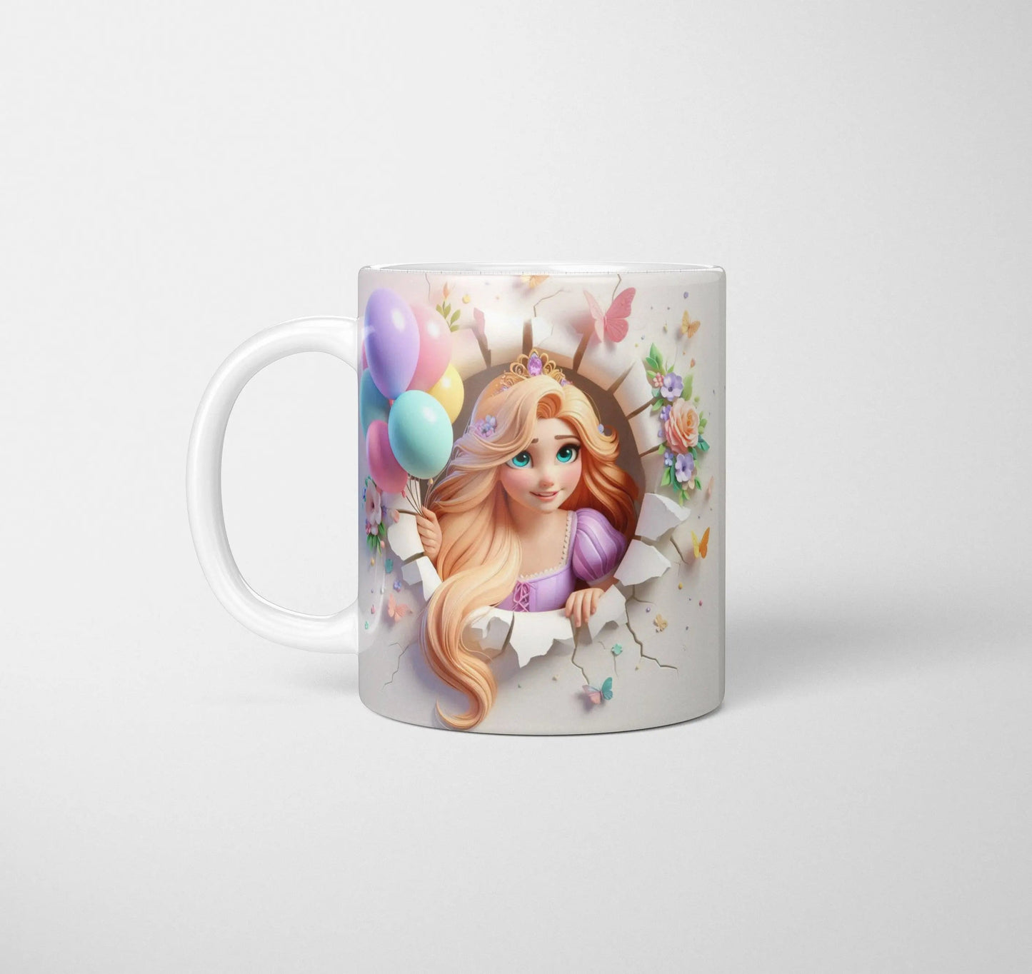 Rapunzel - Birthday Themed Mug-Anastasi Gifts