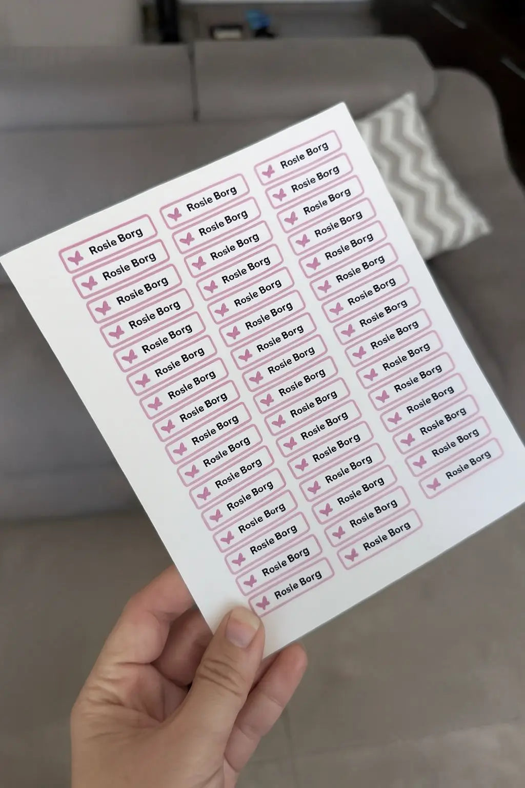 Personalised Name Stickers for School – Stationery & Book Labels | Back to School Malta