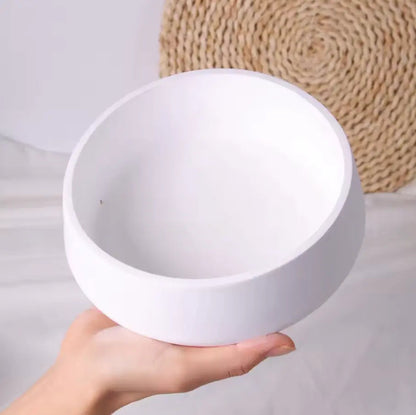 Handmade Cement Pot – 18cm-Anastasi Gifts