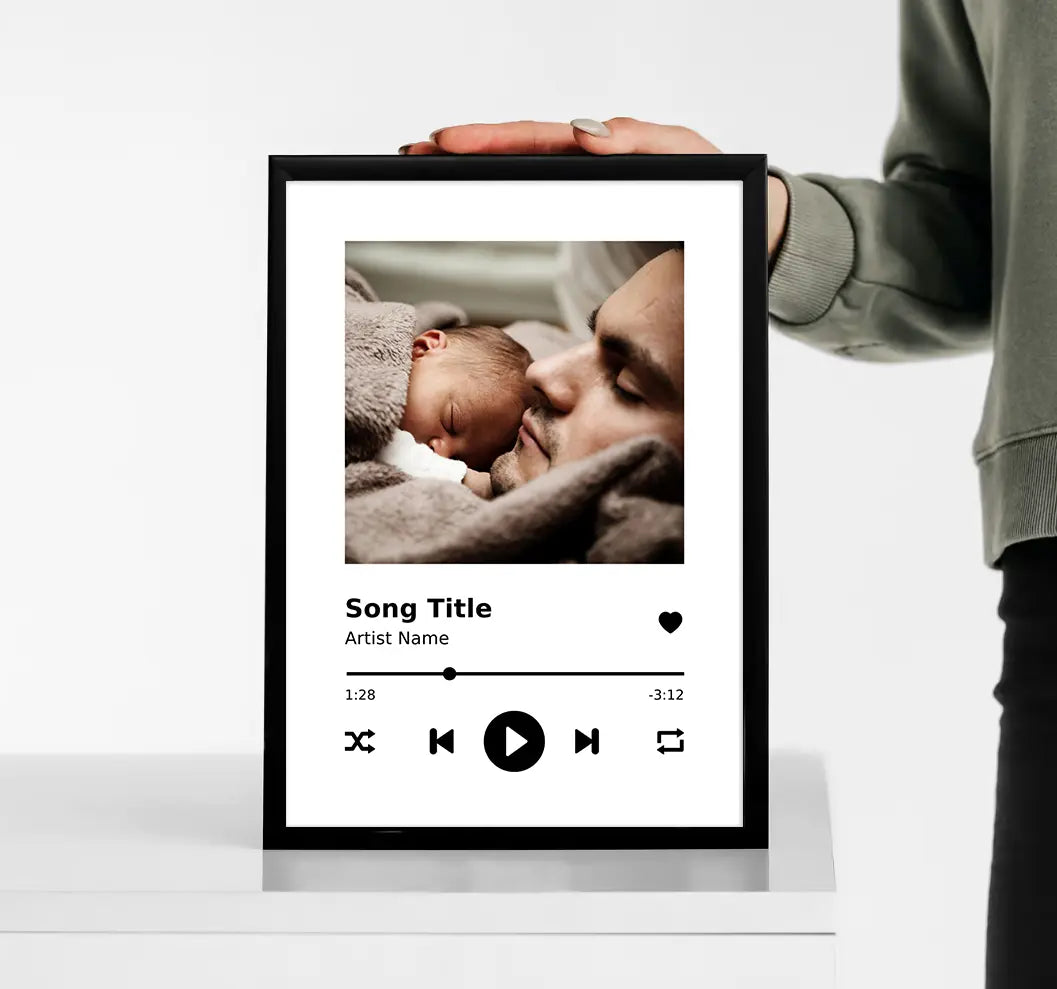 Personalized Spotify Album Cover with Frame-Anastasi Gifts