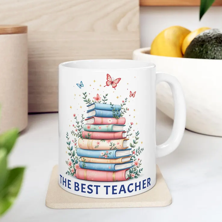 The Best Teacher Mug-Anastasi Gifts