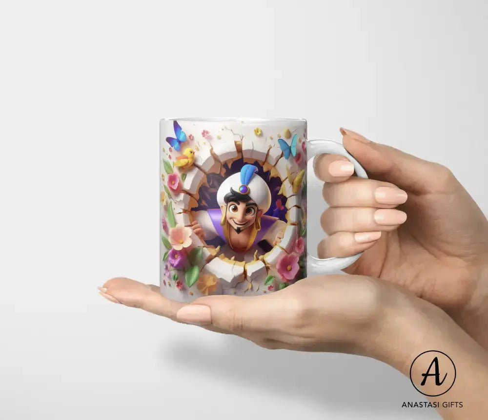 Aladdin - Ceramic Mug-Anastasi Gifts
