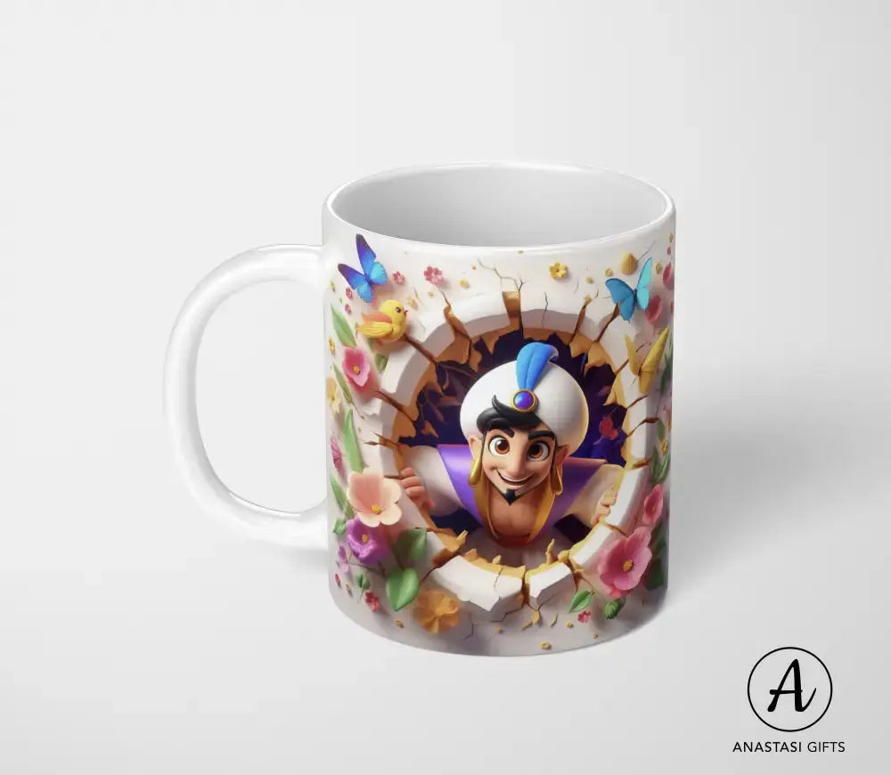 Aladdin - Ceramic Mug-Anastasi Gifts