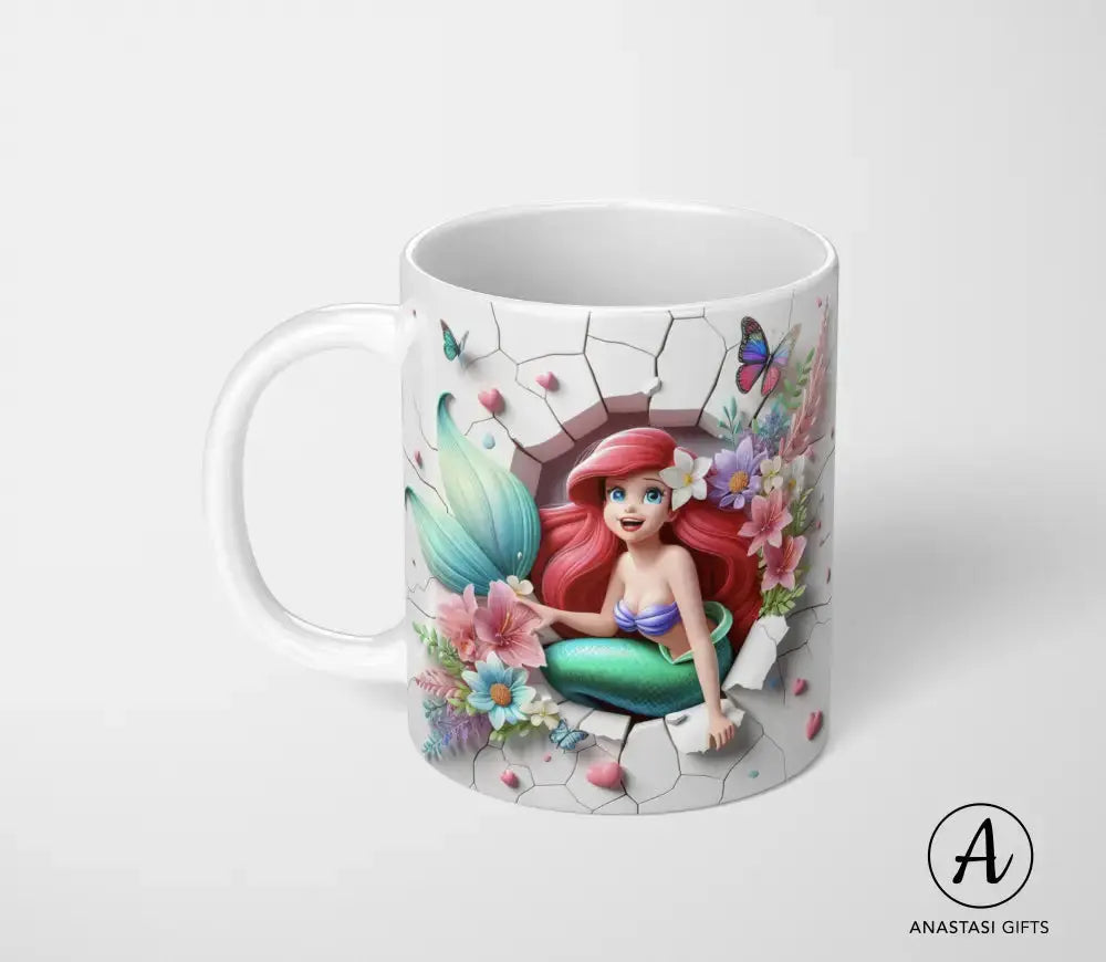 Ariel - Little Mermaid Mug Collection-Anastasi Gifts