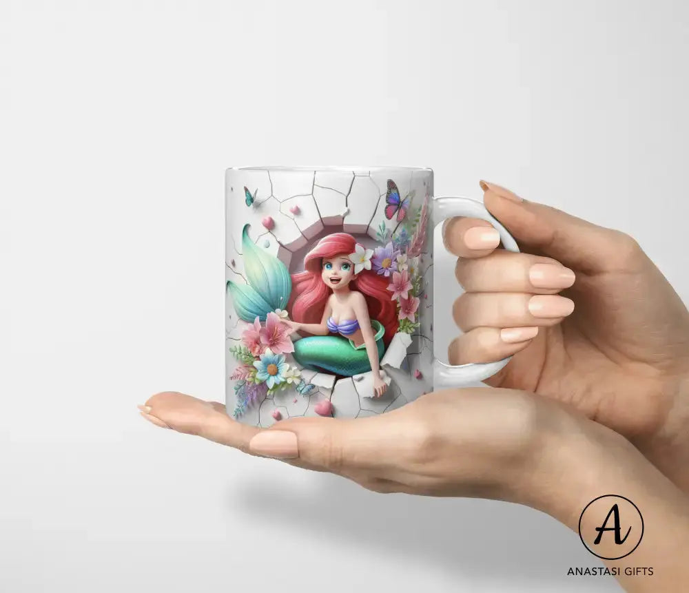 Ariel - Little Mermaid Mug Collection-Anastasi Gifts